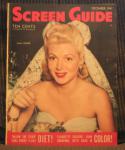 SCREEN GUIDE MAG, DECEMBER 1941 LANA TURNER