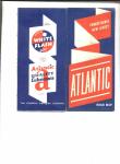 Pa.,N.J.Road Map/Atlantic-White Flash/'40's