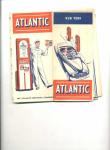 Atlantic Oil Road Map/New York/1948