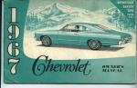 Owner's Manual, 1967 Chevrolet