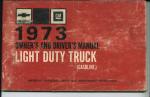 Owner's Manual, 1973 Chevrolet Truck (LD)