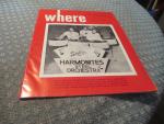 Where Magazine New York City 8/1969 The Harmonites