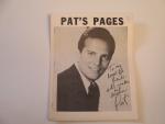 Pat Boone Fan Club-Country & Gospel Singer