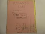 Bonanza Fan Club- Hit TV Show-1959 to 1973
