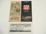 Phillips 66 Gas Station Map Alaska & Kodiak, AK. 1961