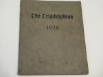 Triadelphian District High School Yearbook 1924Wheeling