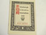 Pittsburgh Orchestra Assoc. -2/20/1920- Phil.Orchestra