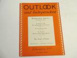 Outlook & Independent Homogeneous America- 2/19/1930