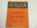 Outlook & Independent America on wheels - 8/14/1929