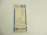 Greyhound Bus Timetable 9/8/82 New York to Norfolk