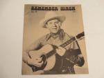 Remember When Magazine- Gene Autry Tribute 1974