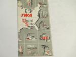 TWA Air Routes in the United States 1952