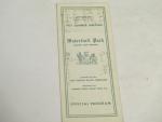 Waterford Park Race Track Program 6/8/1951