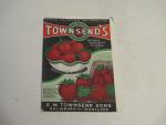 E.W. Townsend's 1938 Catalog of Fruits