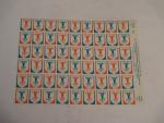 Easter Seals Stamps Full Sheet 1964