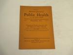 American Journal of Public Health 12/1952 Reprint