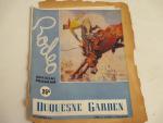 Duquesne Garden- Rodeo- Offical Program