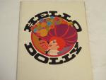 Hello Dolly- Movie Program- Streisland&Matthau 1969