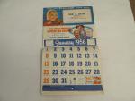 Wall Calendar- 1956 Vintage- Pittsburgh Pharmacy