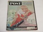 Saturday Evening Post- 9/1964-Fischer Quints cover