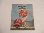 Bethel Park vs Uniontown 9/1973 H.S. Football Program