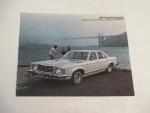 Ford Granada- New Car Ad Pamphlet- 1977 Ford