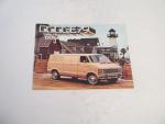 Dodge Vans and Maxivans- 1979 New Car Ad Pamphlet