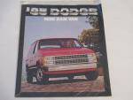 Dodge Mini Ram Van- 1985 New Car Ad Pamphlet