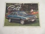 Dodge Colt- 1978 New Car Ad Pamphlet with Photos