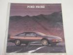 Ford Probe- 1989 New Car Ad Pamphlet