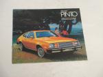 Ford Pinto- 1980- New Car Ad Pamphlet