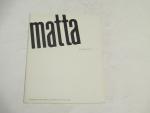 The Work of Roberto Antonio Matta- MOMA 1957