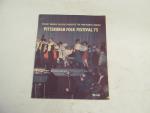 Pittsburgh Folk Festival 1975- 19th Annual Program