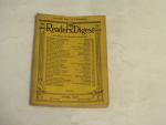 Reader's Digest #84- 4/1929- Cigarettes vs. Candy