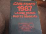 Chilton's Labor & Parts Manual 1987- 60th Anniversary