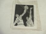 UPI Telephoto- Wilt Chamberlain and Bill Russel 1/1960