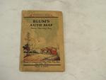 Blum's Auto Map- with Pennsylvania Hotel Listings