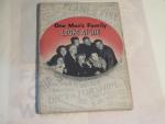 One Man's Family- Looks at Life 1938- Carlton Morse