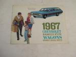 Chevrolet Family Fun Wagons 1967- Auto Ad Pamphlet