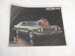 Ford LTD II 1978- Auto Advertisement Pamphlet