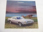 Ford Thunderbird 1979- Automobile Ad Pamphlet