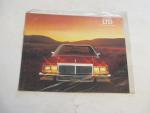 Ford LTD 1979- Auto Advertising Pamphlet