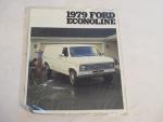 Ford Econoline 1979- Automobile Ad Pamphlet