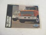 Chevy Mediums 1982- Truck Advertisement Pamphlet