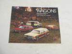 Ford Wagons 1980- Automobile Advertising Pamphlet