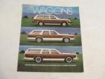 Ford Wagons 1981- Auto Advertising Pamphlet