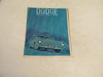 Dodge Polara 440/330 Series- Auto Ad Pamphlet 1964