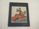 Horizon- A Magazine of the Arts- 11/1958- Hardcover