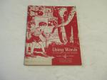 Using Words 4th Year Enriched Spelling Program 1944