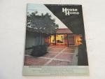 House and Home Magazine 11/61 Prize Winning Design